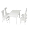 thumbnail image 1 of Weiweiguan 1 Set Mini House Furniture Wooden Table Chair Set Simulated Furniture Decor, 1 of 6