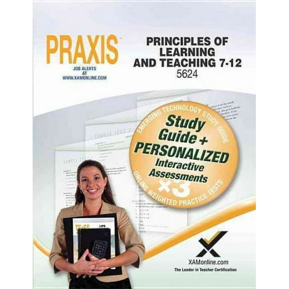 Praxis Principles of Learning and Teaching 7-12 5624 Book and Online (Paperback)