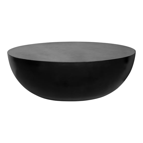 Moe's Home Collection Insitu Coffee Table-Color:Black,Material:Concrete