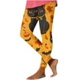 thumbnail image 2 of VBTAPA Buttery Soft Leggings for Women 2025 Halloween Holiday Party Tights Novelty Black Cat Printed High Waist Stretch Yoga Running Pants Lightweight Ankle Length Legging on Sale Multicolor#1 S, 2 of 6