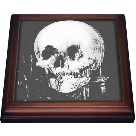 3drose all is vanity ghost halloween optical illusion paranormal seasonal