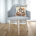 thumbnail image 3 of Happy Halloween Beagle Witches Hat Pumpkin Carving Pillow Cushion Double Sided Beagles Dog Lover Gifts Idea Throw Pillow - 02019, 3 of 4