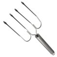 thumbnail image 4 of SOPOTUTU Fourchette à BBQ Fourchette à Rôtir la Dinde Argent Poignée Antidérapante Résistant à la Chaleur 1ensemble, 4 of 8