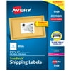 Avery TrueBlock Shipping Labels, Sure Feed Technology, Permanent Adhesive, 3-1/3" x 4", 600 Labels (5164)