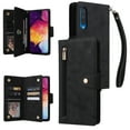 thumbnail image 1 of Case for Samsung Galaxy A50 Magnetic Leather Zipper Wallet Cover Card Holder, 1 of 5