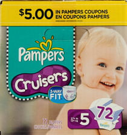 Pampers Cruisers S5 Super Pack 72ct