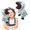 B, variant on YYKihy Soft Bird Parrot Hand Puppet - Simulation Plush Stuffed Doll Toy
