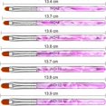 thumbnail image 2 of Set of 7 brushes for acrylic nails and UV gel application, 2 of 5