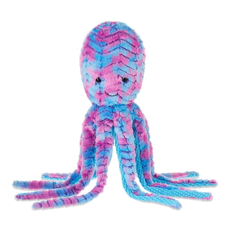 Large Octopus Plush, Blue and Pink, 28", Valentine's Day by Way To Celebrate