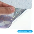thumbnail image 4 of Unique Bargains A4 Holographic Cardstock, 10 Pack Metallic Iridescent Mirror Paper Sticker Foil Board, Style 6, 4 of 6