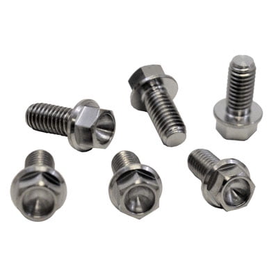 Warp 9 Titanium Rotor Bolt Kit for Husqvarna FX 450 2017