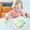 A005- Light Green, variant on Jumbo Cat Paw Squishy Toy with Ultra-Soft Slow Rising Silicone Feel and Bow Design, Light Green, for Kids and Toddlers, Sensory Relaxation Squeeze Toy