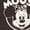 DARK BROWN, variant on - Mickey Mouse Club Logo - Men's Short Sleeve Graphic T-Shirt