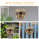 thumbnail image 3 of FESTFENDS Barómetro Insertable Ajustable Metálico Dorado Para Uso Doméstico Y Jardín, 3 of 6