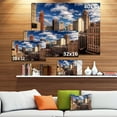 thumbnail image 3 of Amazing Urban City With Skyline - Extra Large Canvas Art Print, 3 of 4