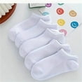 thumbnail image 3 of 50 Pairs Of Solid Color, Comfortable, Sweat Proof, Odor Proof And Thin DesignAnkle Socks, Basic Minimalist Multi Piece Knitted Low Cut Socks, Women's Stockings And Socks, 3 of 10