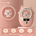 thumbnail image 2 of Binwennn Mini Portable Rechargeable Hand Warmer Compact Pocket Size Quick Heating For Cold Weather Ideal For Her Reusable Heating Pad Microwave Small Hot Hand Warmers 18 Hour Chargeable Hand Warmer, 2 of 8