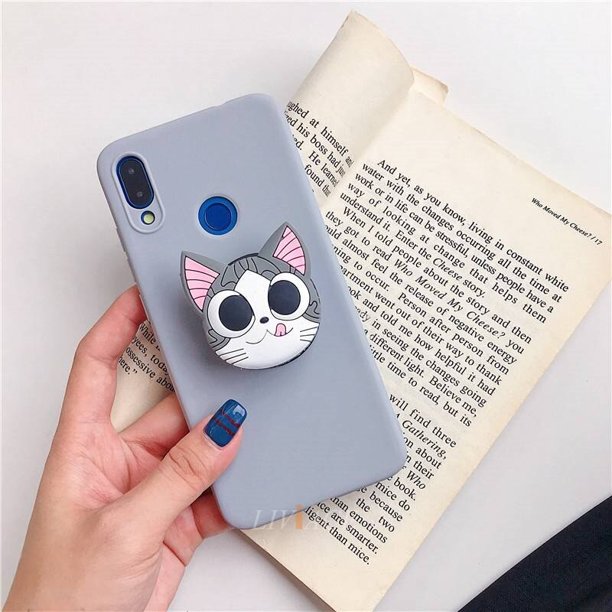 Funda de silicona con dibujos animados para teléfono móvil, carcasa trasera suave con soporte para Samsung Galaxy A50, A30, A40, A20, A10, A70, A60, A80, A7, 2018, A10E qiuyongmign unisex