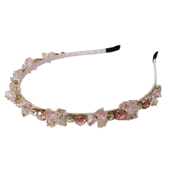 UJNDER Versatile Headbands for Women Stylish Hair Accessories for All Seasons for Controlling Hair Light Pink1