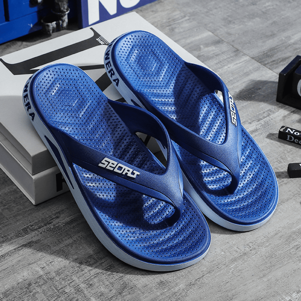 Lightweight Men's Beach Sandals with SlipResistant Soles and Water