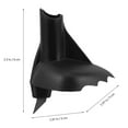 thumbnail image 2 of TEHAUX 2Pcs Replacement Ski Pole Grip Accessories with Nylon Tungsten Steel Tips Black, 2 of 7