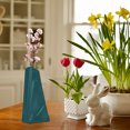 thumbnail image 4 of BKER Style Ceramic Hydroponic Vase With Transparent Flower Arrangement Style Desktop Decoration Light Plastic Flower Set, 4 of 5
