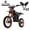 rearview mirror+soleil01, variant on TUTTIO Soleil 01 Electric Dirt Bike,3000W 200N·m High Torque, 48V21AH Battery,Three-speed Adjustment, With a Top Speed of 40 mph, 14"/12" Full Suspension Off-Road Motocross