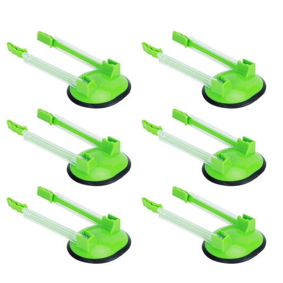 Soporte para bolsas de alimentos, 6 piezas, soporte para bolsas de almacenamiento de alimentos, utensilios de cocina, rendimiento inigualable