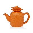 thumbnail image 1 of Pineapple Teapot, Orange, 1 of 1