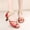 Red, variant on Women's 5cm Heel Sequin Peep-Toe Latin Dance Shoes, Cross Strap Ankle Buckle Comfortable Heeled Sandals for Latin Dancing Red 37