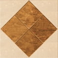 thumbnail image 1 of Ahgly Company Machine Washable Indoor Square Transitional Pastel Orange Area Rugs, 8' Square, 1 of 7