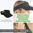 thumbnail image 7 of GAIAM Women's Visor - BLACK, 7 of 7