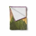 thumbnail image 2 of Colorful Soft Flannel Fleece Throw Blanket, Best Friends Go Camping Hiking by the Lake Having Fun Explorer Kids Joy Cartoon, Cozy Plush for Indoor and Outdoor Use, 70" x 90", Multicolor, by Ambesonne, 2 of 6