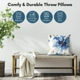 thumbnail image 2 of Americanflat 20"x20" Floral Throw Pillow with Premium Polyester, 2 of 8