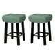 thumbnail image 1 of 2pcs Fundas para Taburetes Rectangulares, Fundas para Taburetes de Bar, Funda para Asiento de Silla de Banco de Madera Verde, 1 of 6