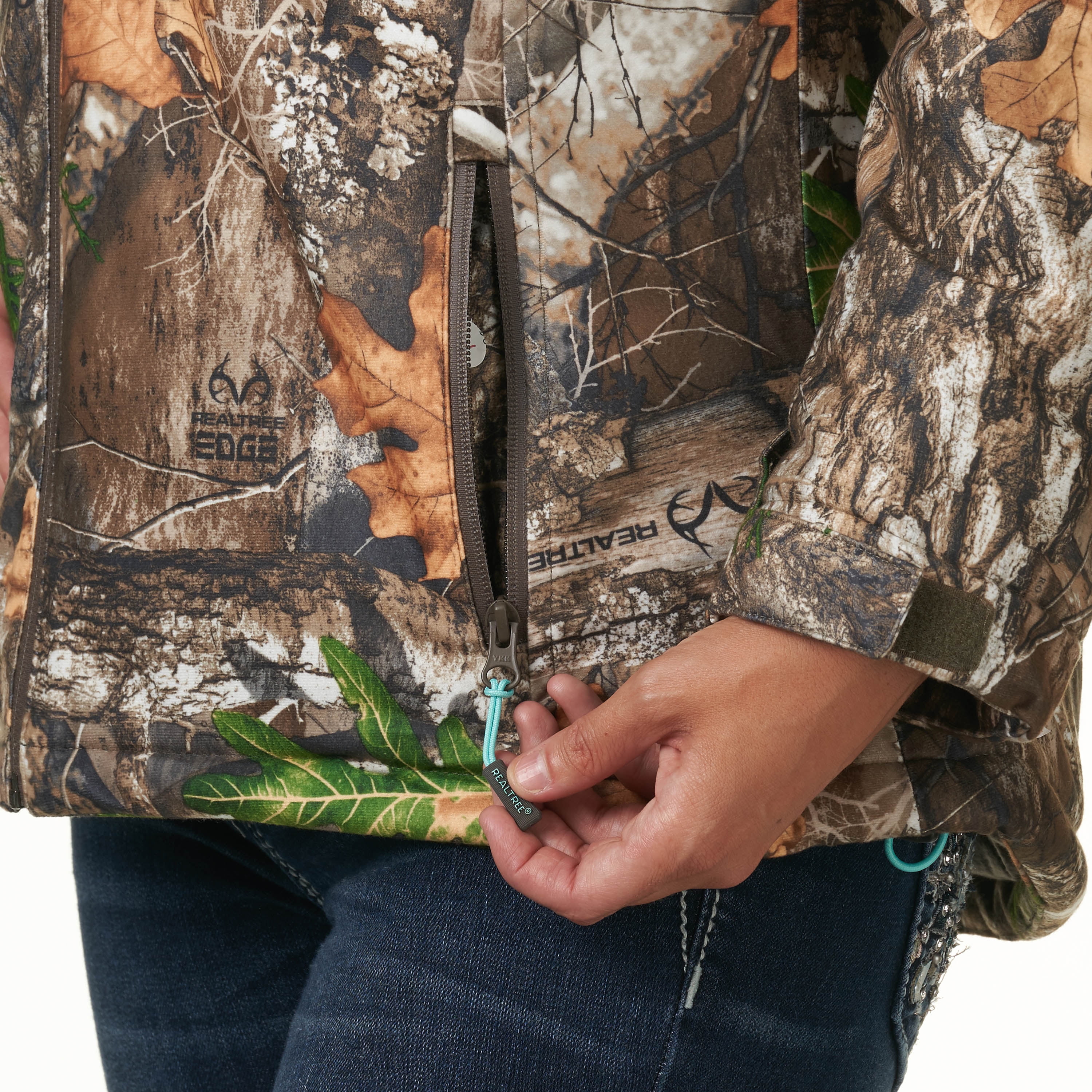 Realtree Edge Women's (Female) Mid-Length Insulated Hunting Parka Jacket, Sizes S-2XL
