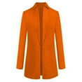 thumbnail image 3 of CEHVOM Manteau en Laine pour Femmes Trench Veste Dames Chaud Long Pardessus Vêtement d'Extérieurw, 3 of 4