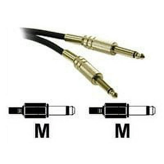 C2G 12' Pro-Audio 1/4in Male to 1/4in Male Cable