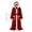 A#14, variant on Christmas Heated Robe Unisex, Cozy Green Plush Hooded Bathrobe, Winter Warm Electric Wearable Blanket