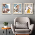thumbnail image 2 of Golden State Art 11 x 14 Country Wood Grain Style Picture Frames, Beige, Pack of 2, 2 of 8