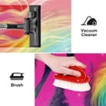 thumbnail image 5 of Rainbow Unicorns Rectangular Kitchen Mat Runner, 15.7"x59", Washable, , Absorbent Rubber Mat, 5 of 6
