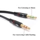 thumbnail image 2 of Adaptador de Audio Seitruly 3,5mm Y Splitter 2 Jack macho a 1 hembra negro, 2 of 6