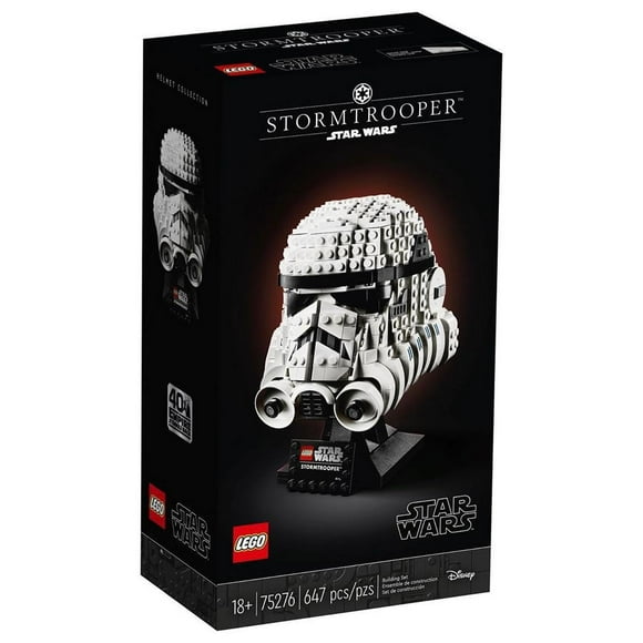 LEGO Star Wars Casque Stormtrooper 75276 Kit de Construction, Cool Star Wars à Collectionner pour Adultes (647 Pièces)