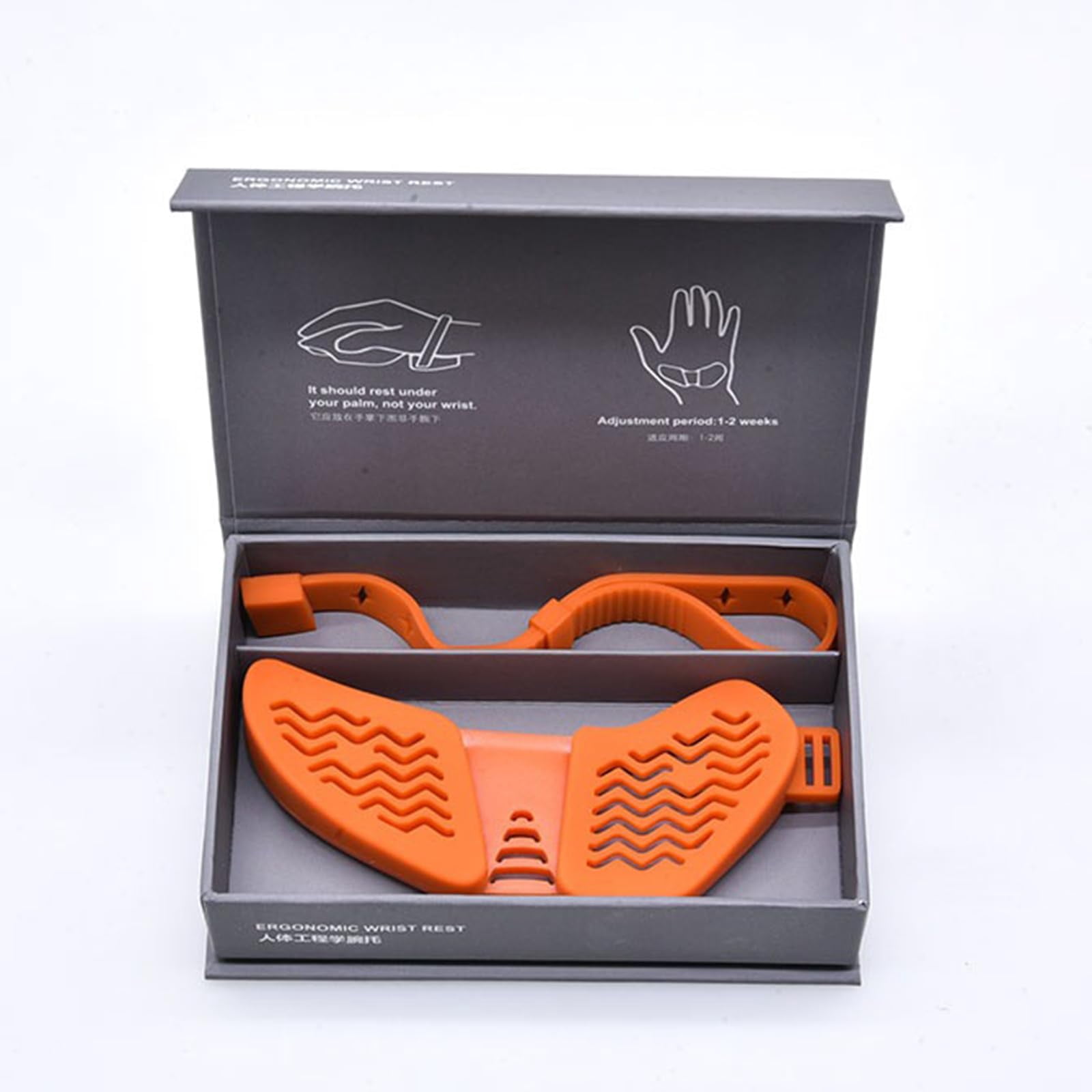 Ergonomic Mouse Wrist Rest for Right Hand Users Soft Silicone for Comfortable During Long Office and Gaming