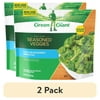 (2 pack) Green Giant Simply Steam Tuscan Seasoned Broccoli, 9 oz Bag (Frozen Vegetables)