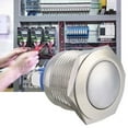 thumbnail image 2 of Chendee Waterproof Stainless Steel Push Button Switch Momentary Push On 2 Amp Rated 12V, 2 of 7