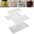 thumbnail image 3 of veasfak DIY Cake Fondant Impression Mat Embossing Mold Decorating Tools For Wedding Cake Rattan Pattern, 3 of 8