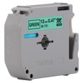 thumbnail image 3 of Brother Genuine P-touch M-731 Tape, 12mm (0.47") Standard Non-Laminated Label Maker Tape, Black on Green, M731, 3 of 5