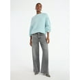 thumbnail image 2 of Scoop Women's and Women's Plus Oversized Sweater, Lightweight, Sizes XS-4X, 2 of 5