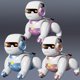 thumbnail image 4 of Smart Robot Dog Cartoon Robots Dog Dance Voice Command Touch Control Toys Interactive For Kids Birthday Christmas Gifts, 4 of 5